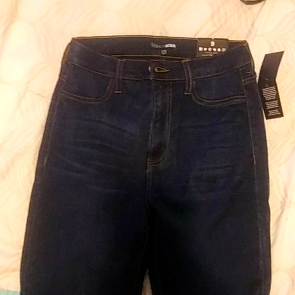 High waisted butt lifting skinny jean